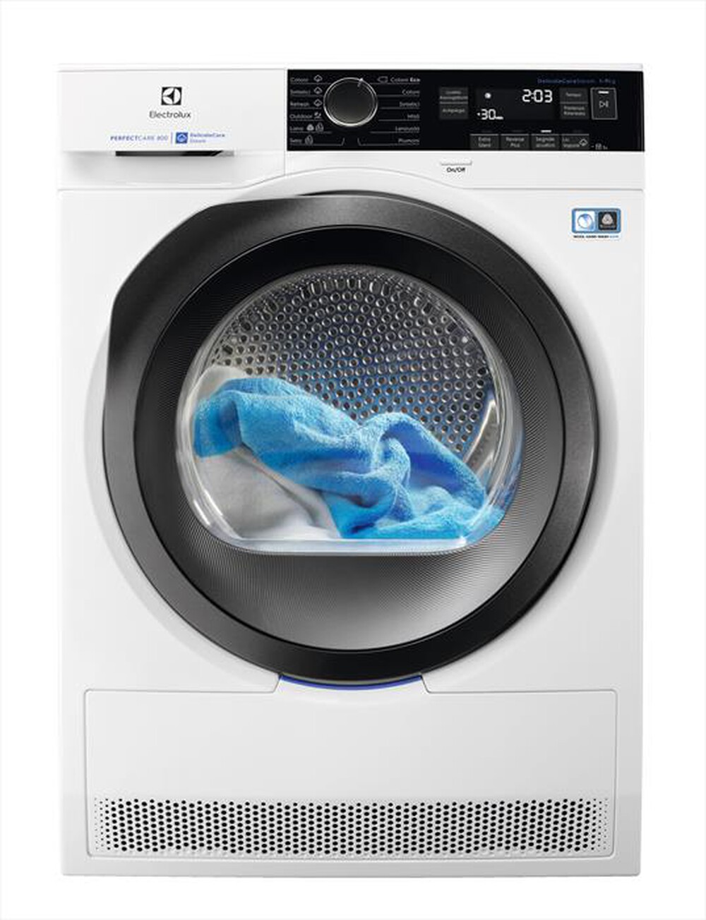ELECTROLUX - Asciugatrice EW8HL92ST - 9 Kg-Bianco/oblò argento