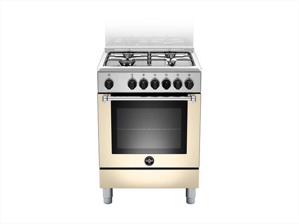 BERTAZZONI LA GERMANIA - Cucina a gas AMN664ECRV Classe A-CREMA