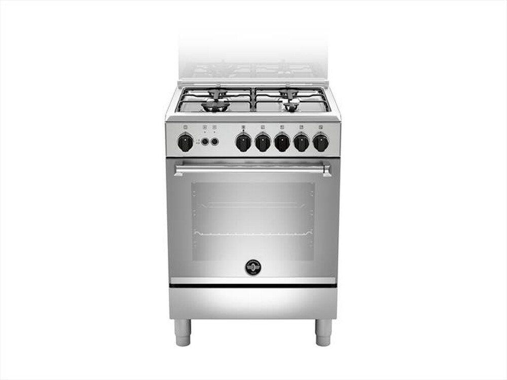 BERTAZZONI LA GERMANIA - Cucina a gas AMN664GXV Classe A+-INOX