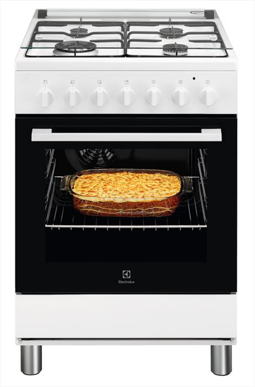 ELECTROLUX - Cucina a gas LKK620000W Classe A-Bianco