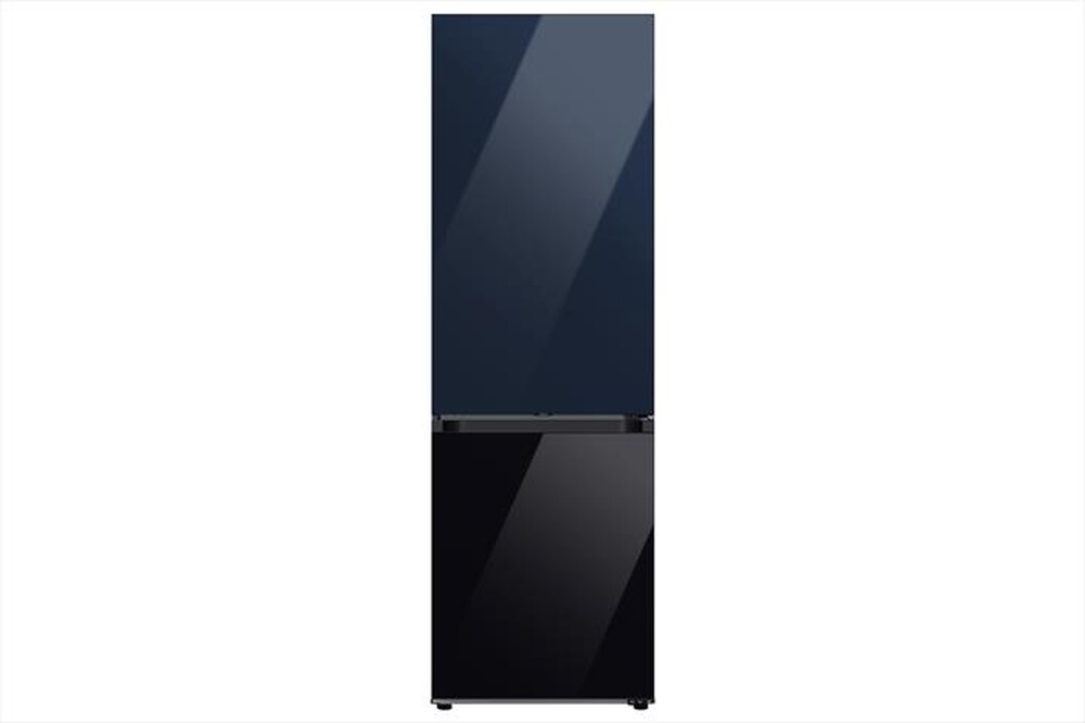 SAMSUNG - Frigorifero combinato F-RB34D154122 BESPOKE-Glam Navy-Clean Black
