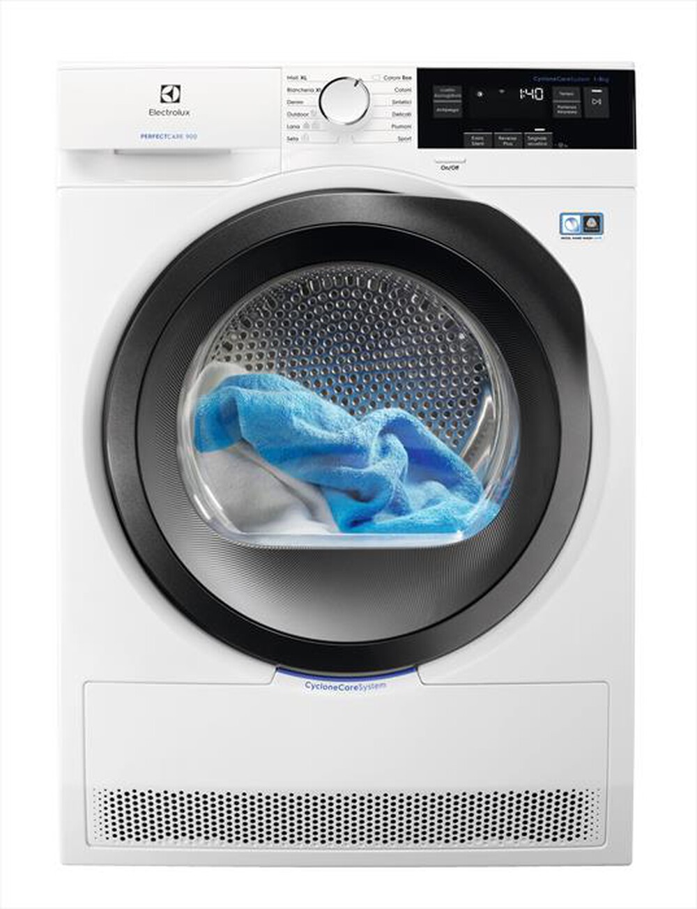 ELECTROLUX - Asciugatrice EW9HE283 - 8 Kg-Bianco/oblò nero