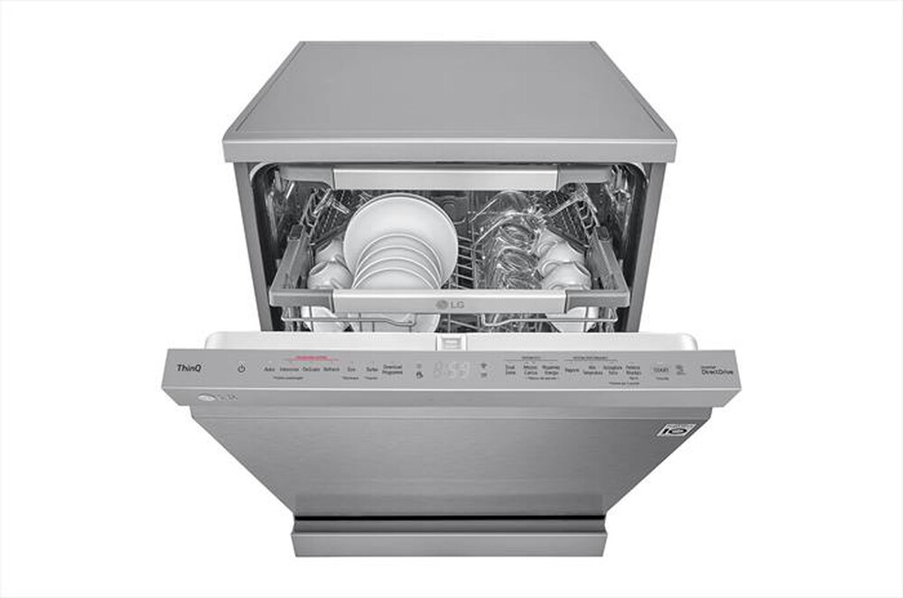 LG - Lavastoviglie DF455HSS Classe C 14 coperti-Acciaio