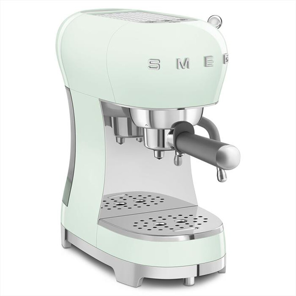 SMEG - Macchina da Caffè Espresso 50's Style - ECF02PGEU-Verde Pastello LUCIDO