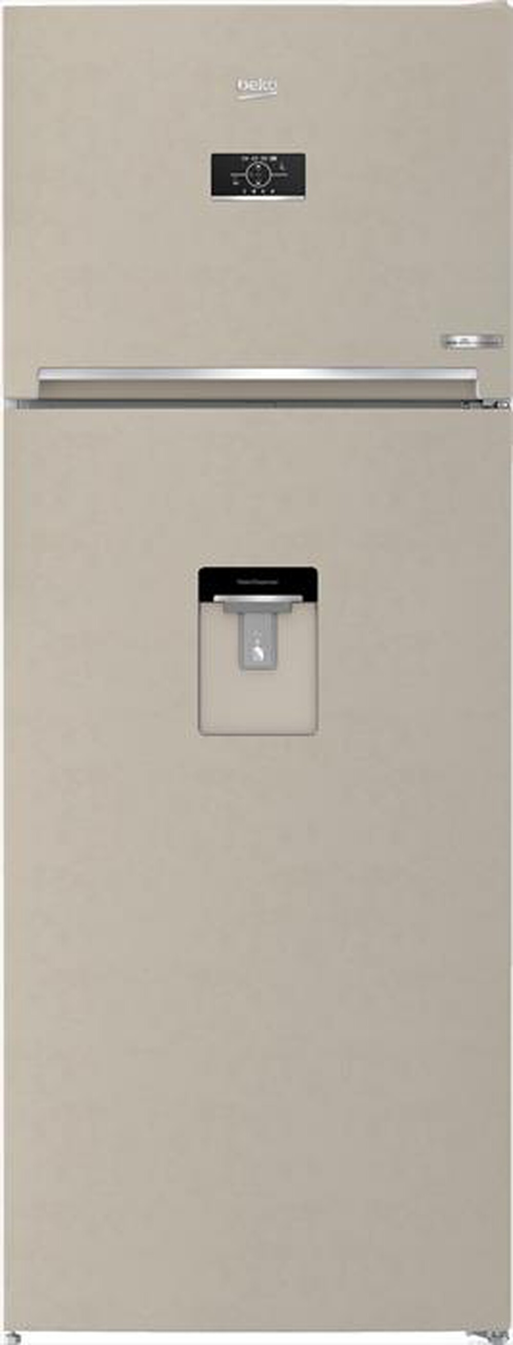 BEKO - Frigorifero 2 porte RDNE455E40DBN Classe E 406 lt-Beige