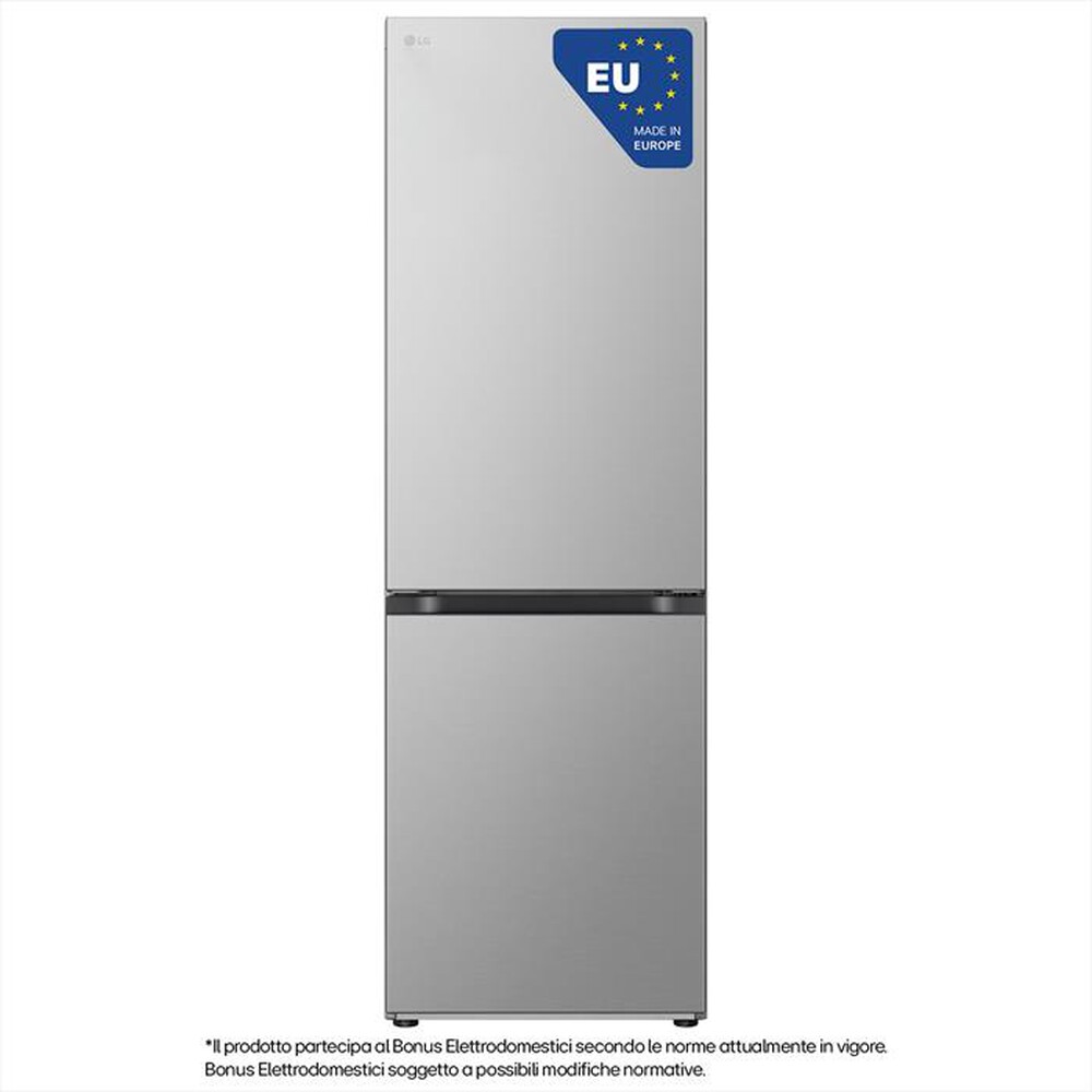 LG - Frigorifero combinato GBV5140CPY Classe C 344L-Argento