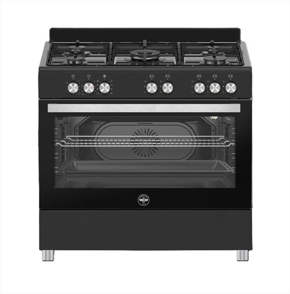BERTAZZONI LA GERMANIA - Cucina a gas SE965ENE/24 Classe A-NERO - Progetto Unita BERTAZZONI LA GERMANIA - Cucina a gas SE965ENE/24 Classe A-NERO