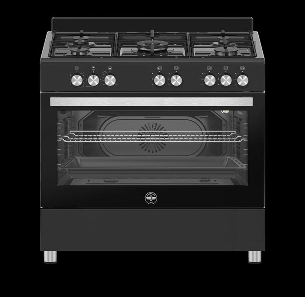 BERTAZZONI LA GERMANIA - Cucina a gas SE965GNE/24 Classe A-NERO - Progetto Unita BERTAZZONI LA GERMANIA - Cucina a gas SE965GNE/24 Classe A-NERO