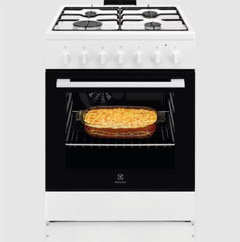 ELECTROLUX - Cucina a gas LKK620010W Classe A-Bianco