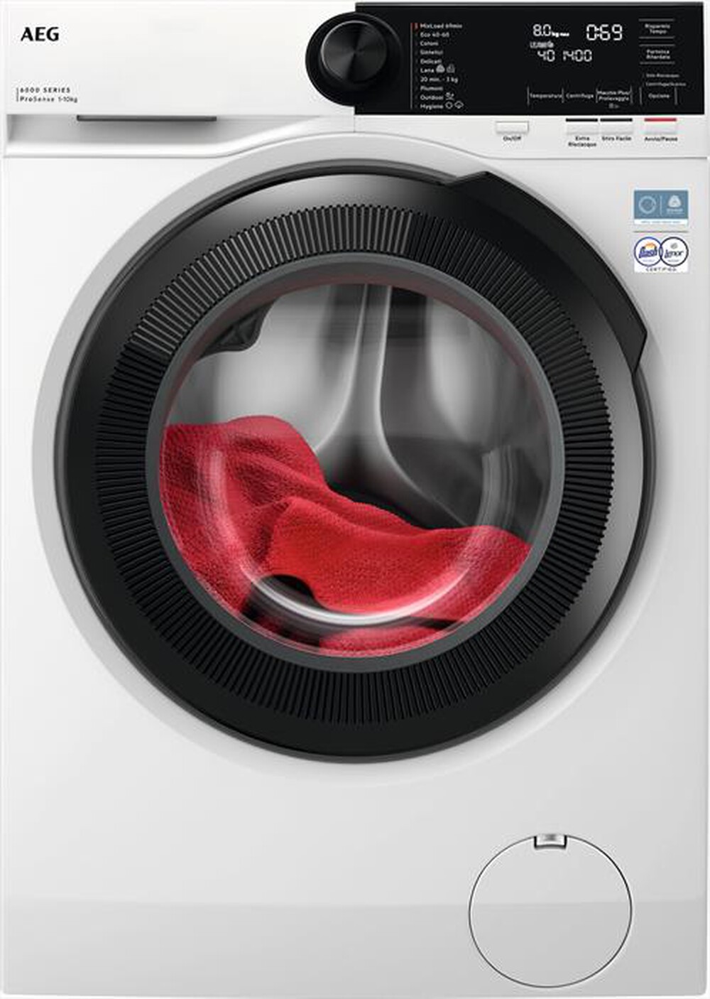 AEG - Lavatrice LR6FEBG104 10KG Classe A-Bianco