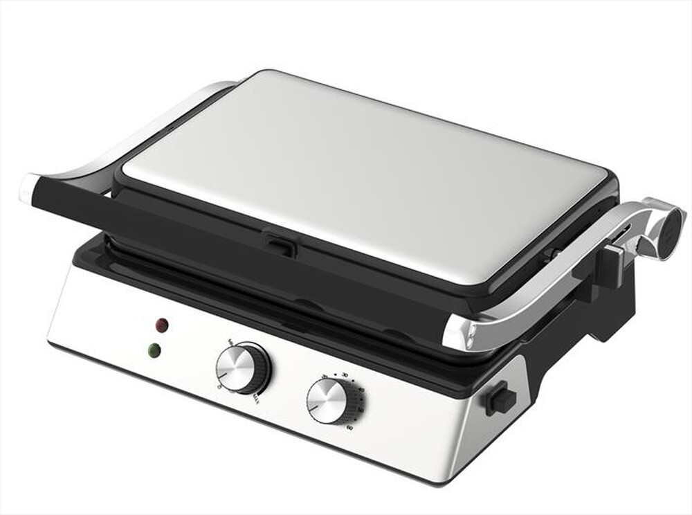 MELCHIONI FAMILY - Bistecchiera BURGERONE 34-Silver / Acciaio
